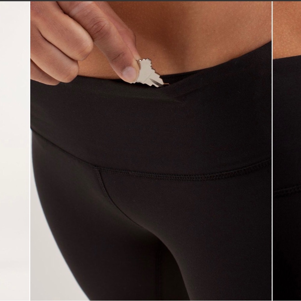 Lululemon" Wunder Under Pant. Black - Picture 11 of 13